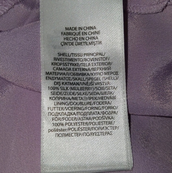 SOLD! POLO RALPH LAUREN Pink Soft Pastel Silk Tie-Dye Zip Skirt Women's 6 - Picture 11 of 16